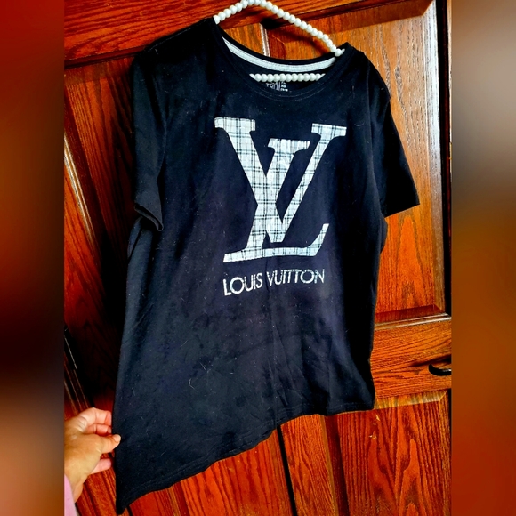 Retro designer bootleg tshirt LV - Picture 3 of 3
